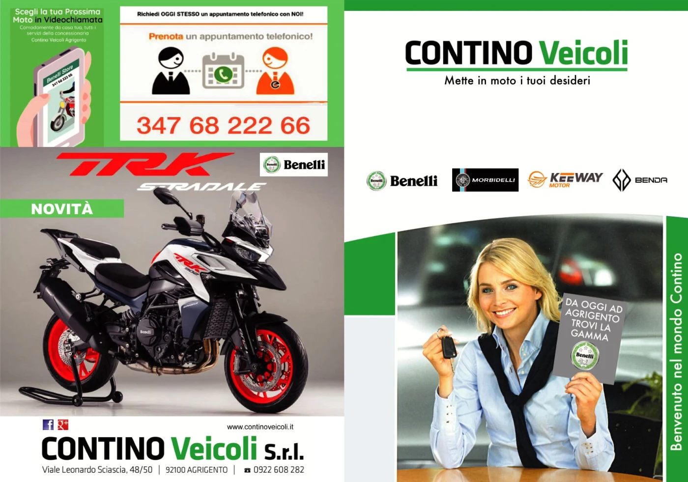 Materiale storico Contino Veicoli con i marchi trattati